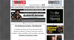 Desktop Screenshot of moviesofdelray.com