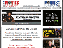 Tablet Screenshot of moviesofdelray.com